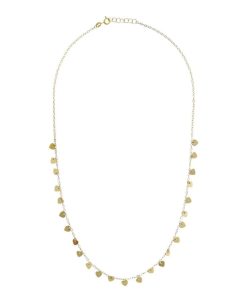 Collane Milor | Collana Con Charms Cuori Oro 9Kt