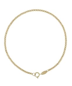 Bracciali Milor | Bracciale Con Sfere Diamantate Oro 9Kt