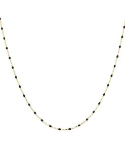 Collane Milor | Collana Catena Forzatina Con Pepite Smaltate Oro 9Kt