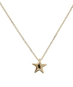 Collane Milor | Collana Catena Forzatina Con Pendente Stella Oro 9Kt