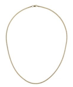 Collane Milor | Collana Catena Bizantina Lunga Oro 9Kt