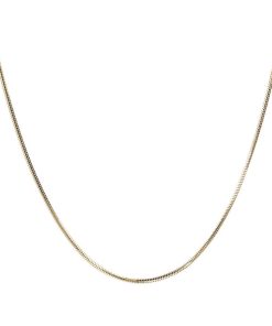 Collane Milor | Collana Maglia Coda Di Topo Oro 9Kt