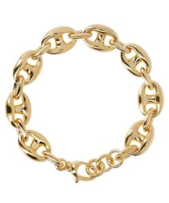 Bracciali Milor | Bracciale Catena Marina Placcato Oro Giallo 18Kt