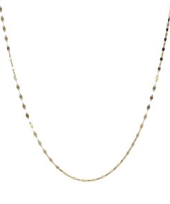 Collane Milor | Collana 50Cm In Oro 18Kt Maglia Stellata