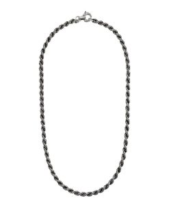 Collane Milor | Collana Girocollo In Argento 925 Catena Corda