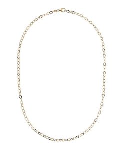 Collane Milor | Collana Girocollo In Oro 18Kt Maglia Rolo Ondulata 40Cm