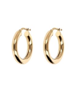 Orecchini Milor | Orecchini A Cerchio In Oro 18Kt Diametro 2.5Cm