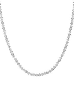 Collane Milor | Collana Tennis Con Cubic Zirconia Oro 9Kt