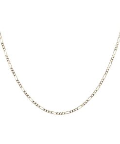 Collane Milor | Collana Con Catena Figaro Sottile Oro 9Kt