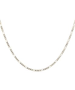 Collane Milor | Collana Con Catena Figaro Sottile Oro 9Kt