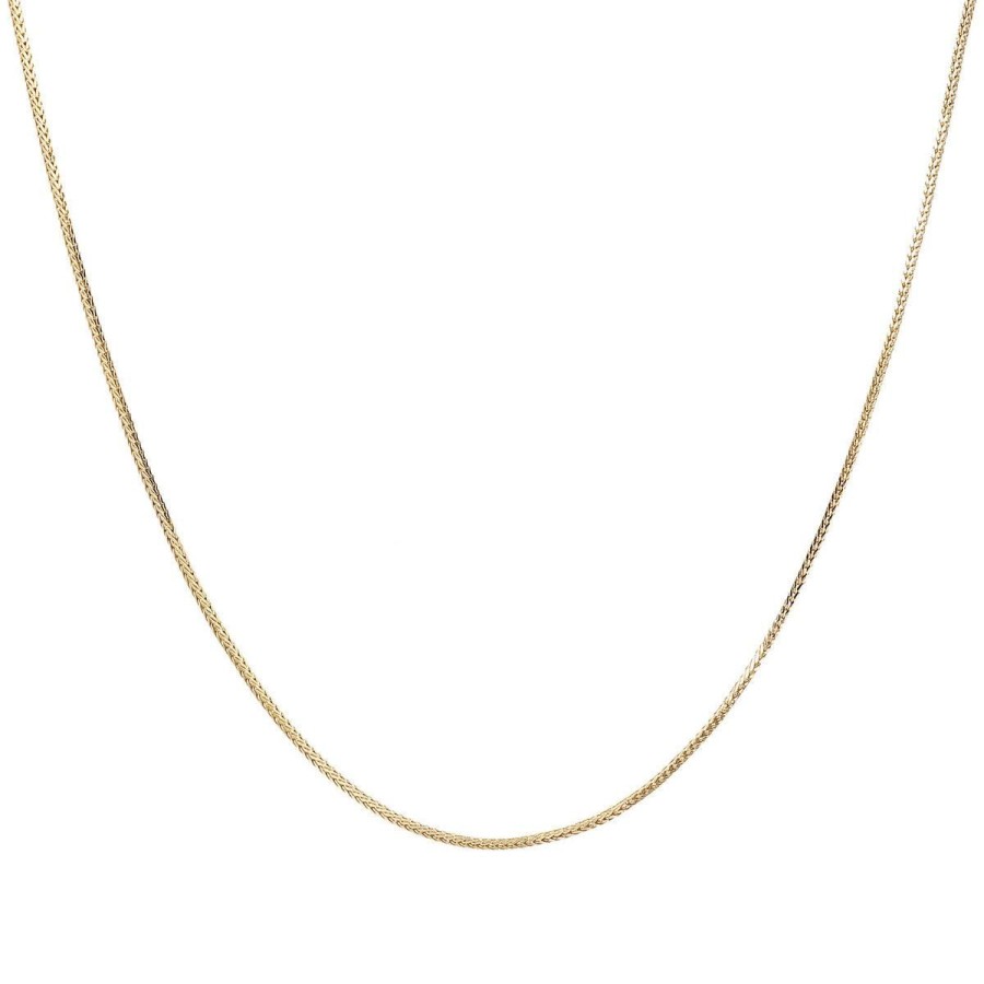 Collane Milor | Collana Catena Spiga Oro 9Kt